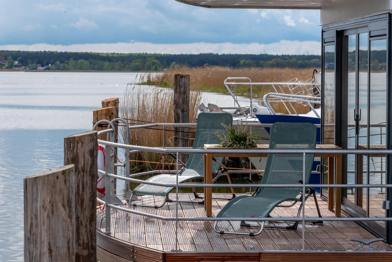 ペーネミュンデ Hausboote Mitten Im Naturschutzgebiet Auf Usedomヴィラ エクステリア 写真