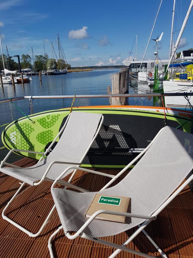 ペーネミュンデ Hausboote Mitten Im Naturschutzgebiet Auf Usedomヴィラ エクステリア 写真